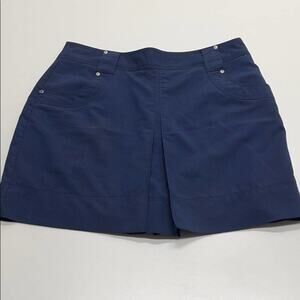 SWING Womens 12 Navy Blue Tennis Skort